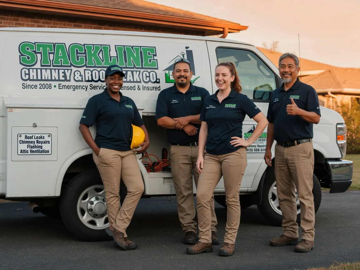 Chimney flashing repair company in Echo, OR
